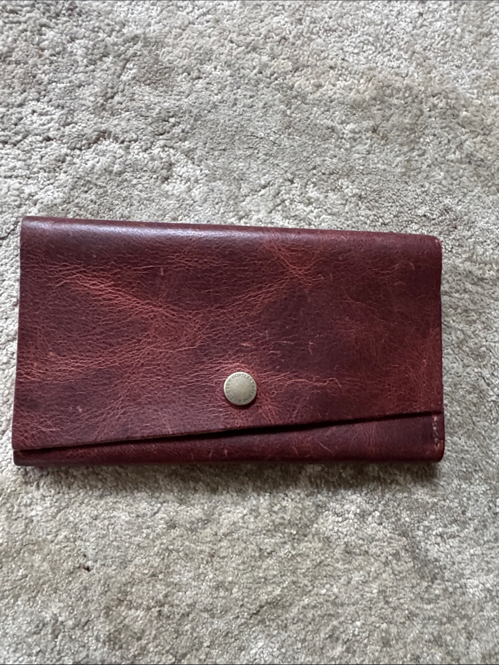 Portland Leather Brown Rancher Wallet